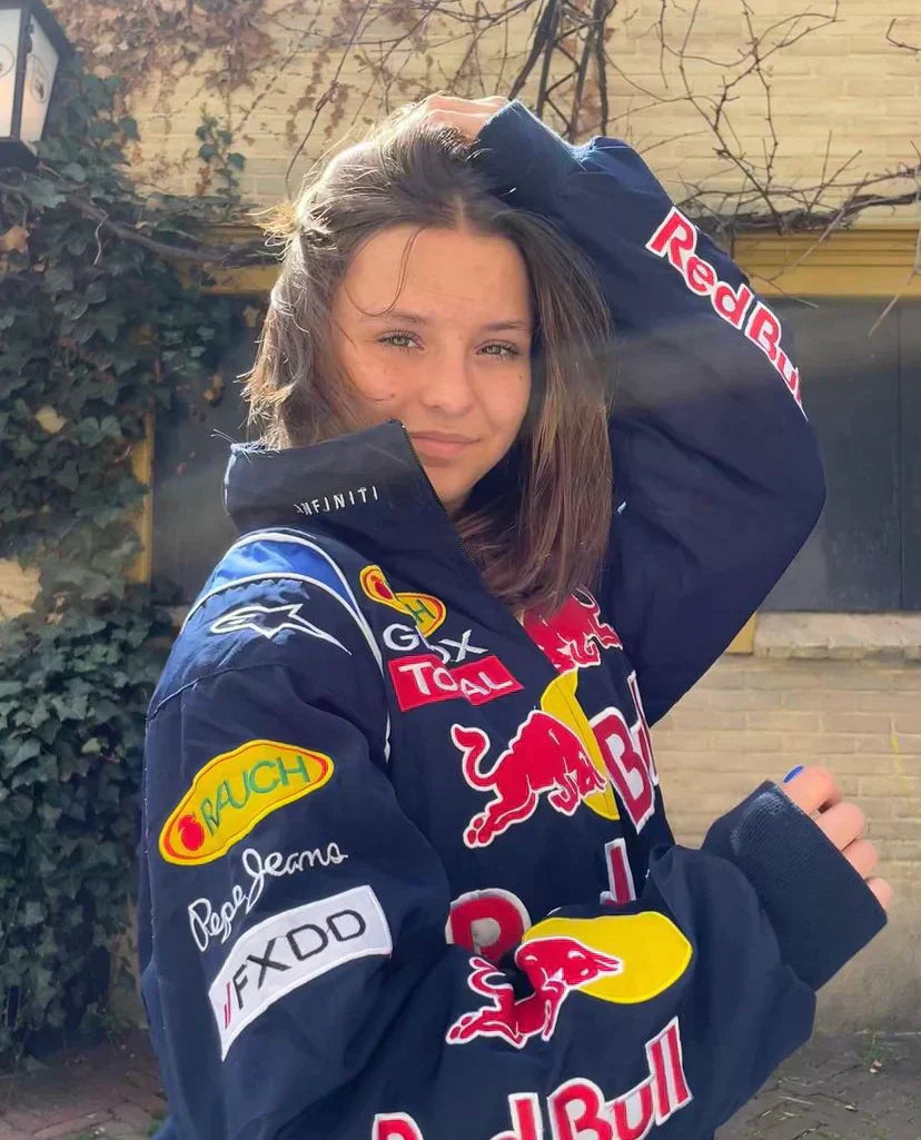 Oversized Red Bull jas voor vrouwen