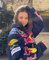 Oversized Red Bull jas voor vrouwen