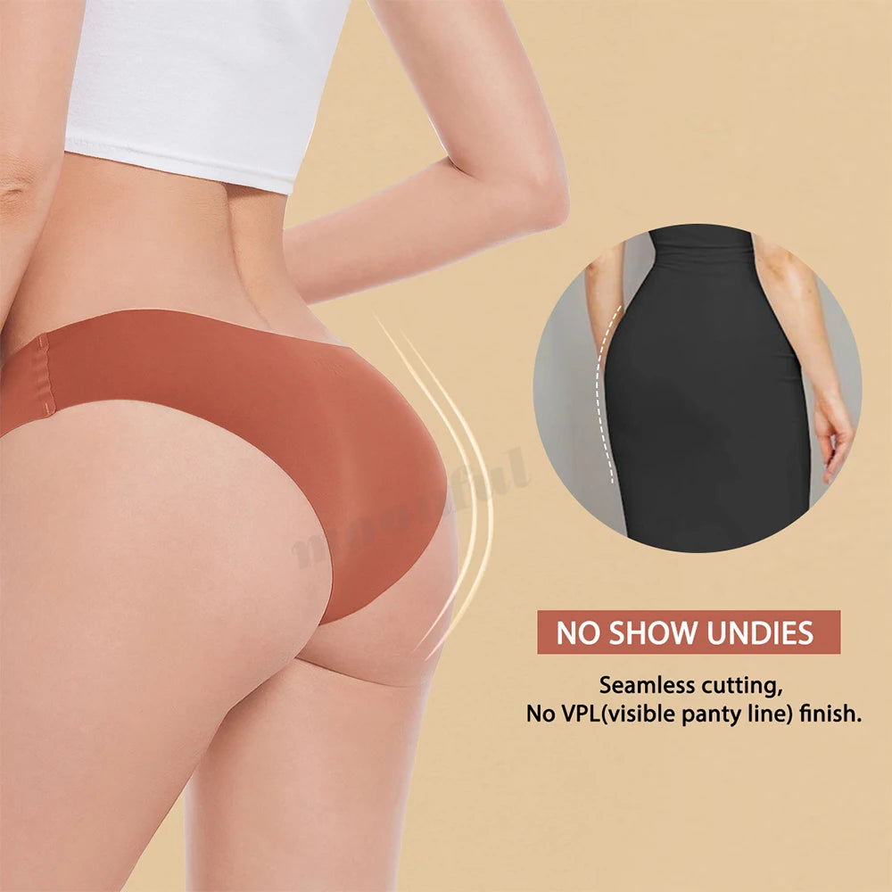 Selina Invisible Set | Naadloze Onzichtbare Slipjes in Huidtinten (3 stuks)