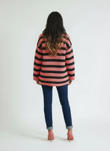 Cozy Stripes | Gebreide Oversized Sweater met Strepen & Relax Fit