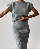 Ribbed Elegance | Two-Piece Set