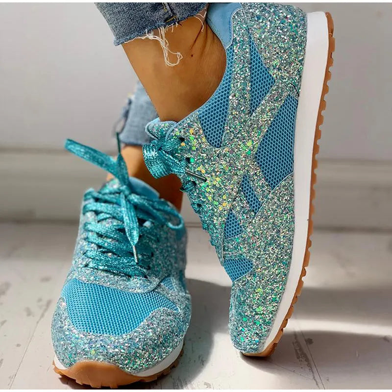 Shamira | Glitter Sneakers
