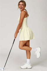 Elira | Robe de sport avec short intégré & coupe sculptante
