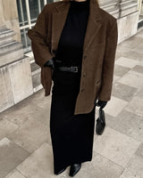 Suede Chic | Luxury coat