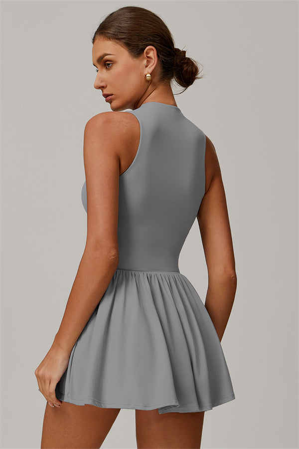 Elira | Robe de sport avec short intégré & coupe sculptante