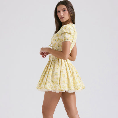 Flower Power Mini Dress 