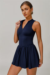 Elira | Robe de sport avec short intégré & coupe sculptante