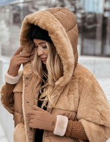 Melvya | Vegan Suede Winterhandschoenen met Warme Fleecevoering