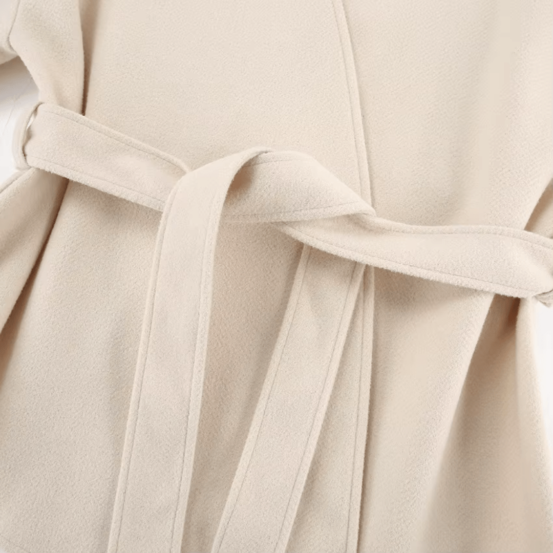 Dalara Wrap Coat | Lichte Damesjas met Strikceintuur & Herfstlook