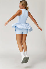 Elira | Robe de sport avec short intégré & coupe sculptante
