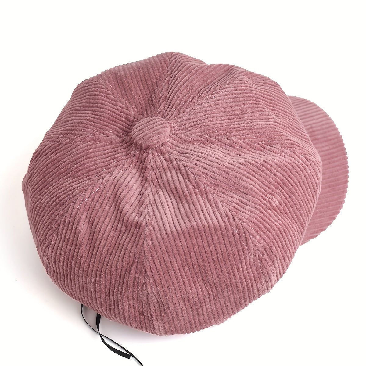 Cordina | Ribfluwelen Newsboy Cap voor Dames – Trendy Baker Boy Pet
