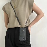 CrossStrap Case | Trendy Crossbody Telefoonhoesje met Kaartvak