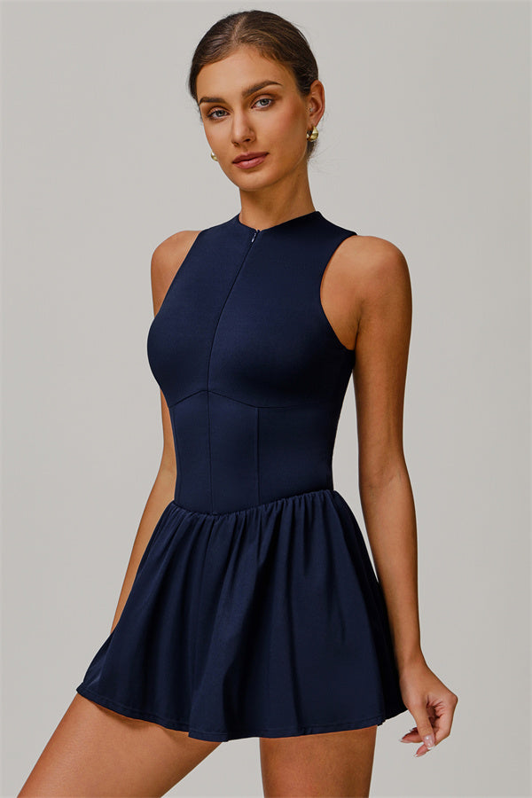 Elira | Robe de sport avec short intégré & coupe sculptante