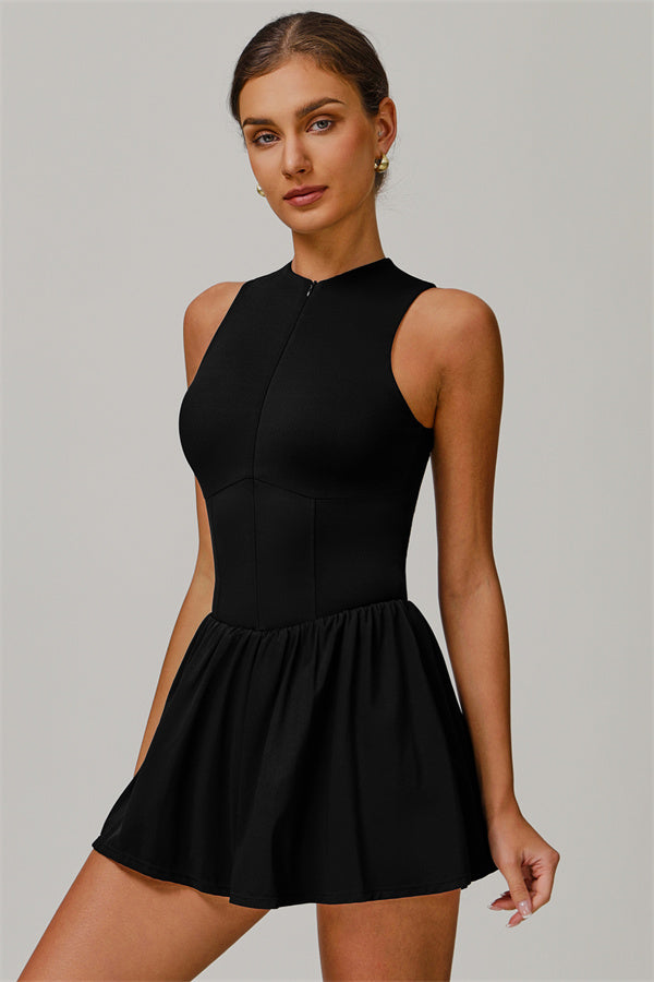 Elira | Robe de sport avec short intégré & coupe sculptante