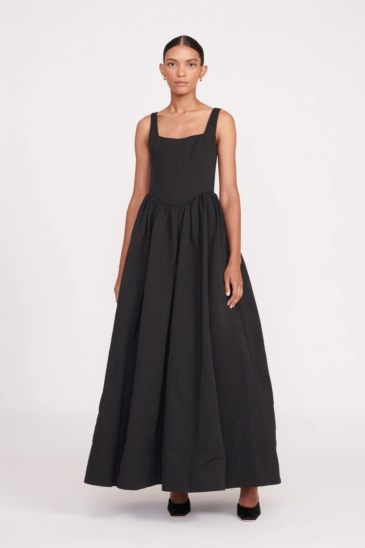 Robe midi Noir Chic™