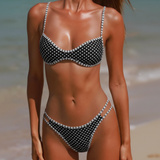 elegante dbikini dames met dunne bandjes en flatterende fit