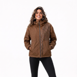 Rain Reveal | Imperméable pour femme à imprimé léopard caché