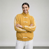 Chaqueta deportiva Yúmei Track | Chaqueta deportiva retro con detalles de botones con presillas y cremallera