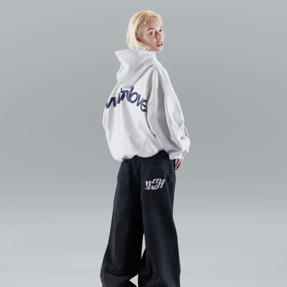Withlove | Oversized Hoodie met Statement Backprint