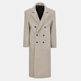 Stijlvolle Marais Coat in beige, perfect voor een elegante winteroutfit.