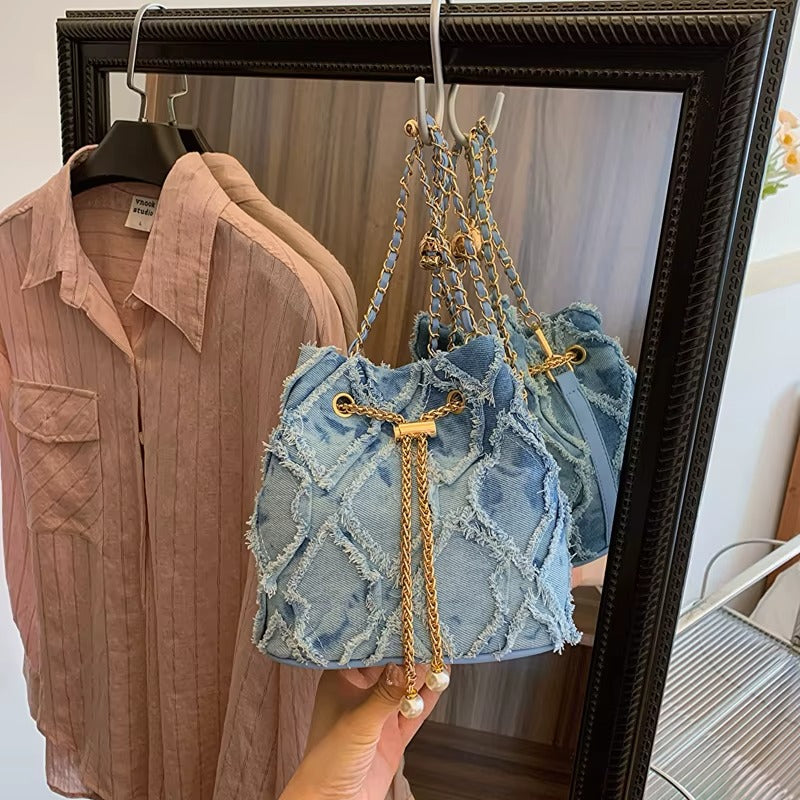 Pearline | Fray Bucket Bag