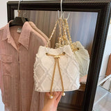 Pearline | Fray Bucket Bag