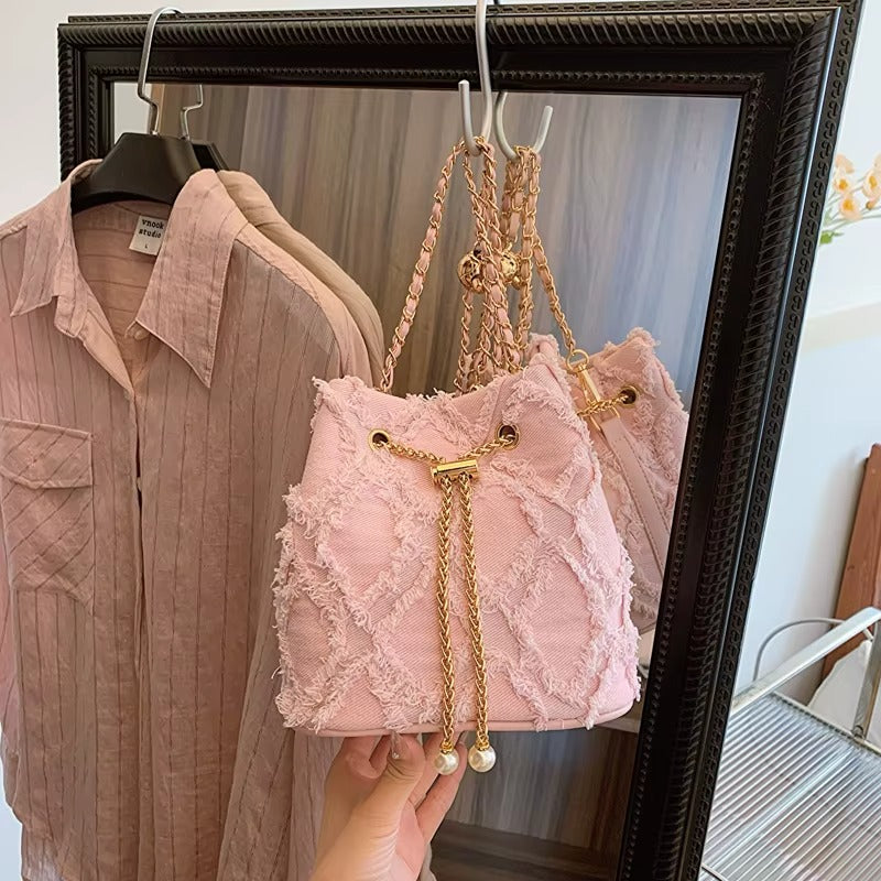 Pearline | Fray Bucket Bag