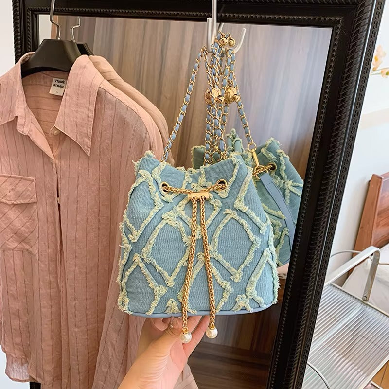 Pearline | Fray Bucket Bag