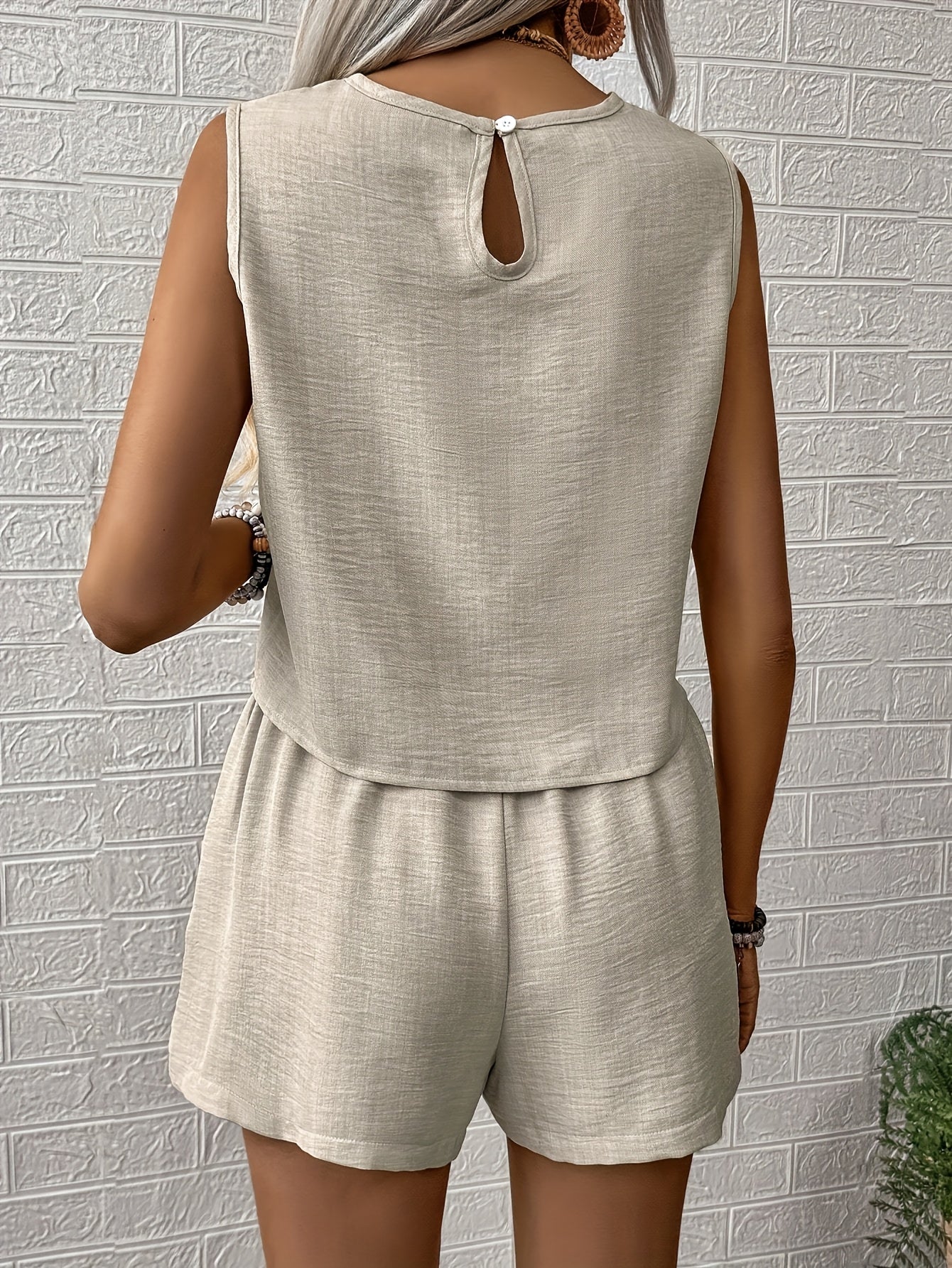 Aurellie | Mouwloze Zomerset met Ronde Hals en Relax Fit