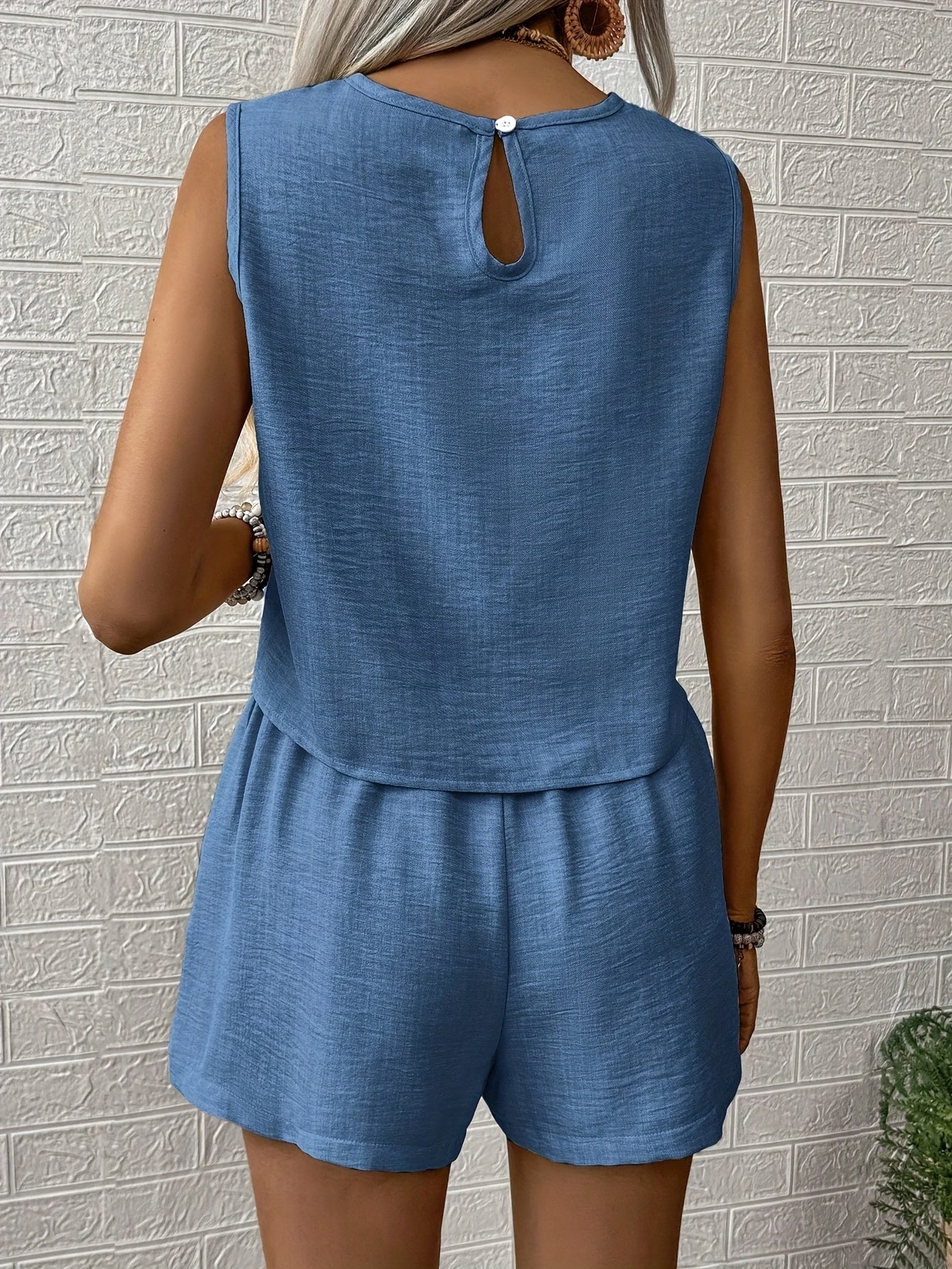 Aurellie | Mouwloze Zomerset met Ronde Hals en Relax Fit
