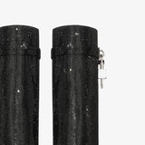 Noarè Boots zwart – detailopname kristalstructuur