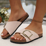 Iselle | Comfortabele Slippers met Elegante Gesp & Voorgevormd Voetbed